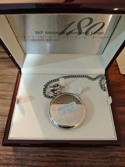 Reloj de Bolsillo Longines Edición 180 Aniversario - miniatura 3
