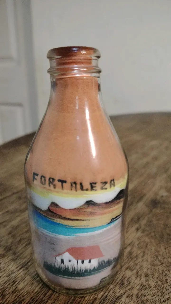 Botellas decorativas de arena Fortaleza - 2