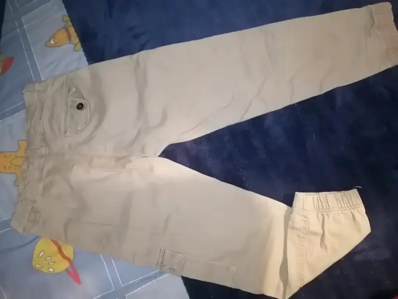 Buzo completo azul jeans y pantalones canguro - 2