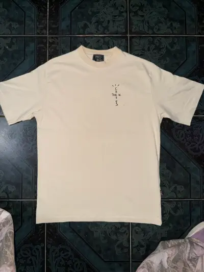Polera Cactus Jack Travis Scott Beige - miniatura 1