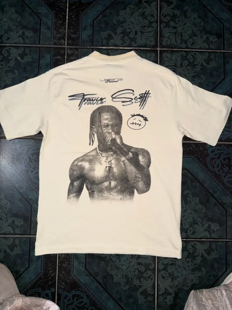 Polera Cactus Jack Travis Scott Beige - 2