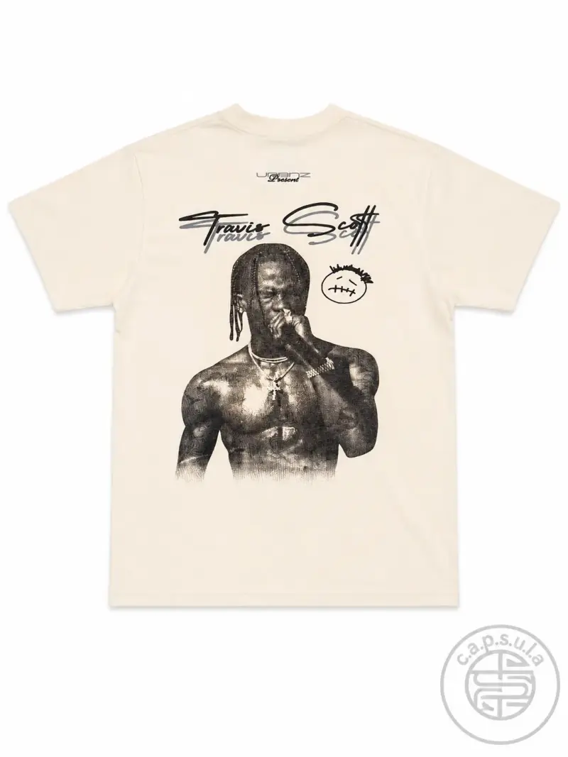 Polera Cactus Jack Travis Scott Beige - 3