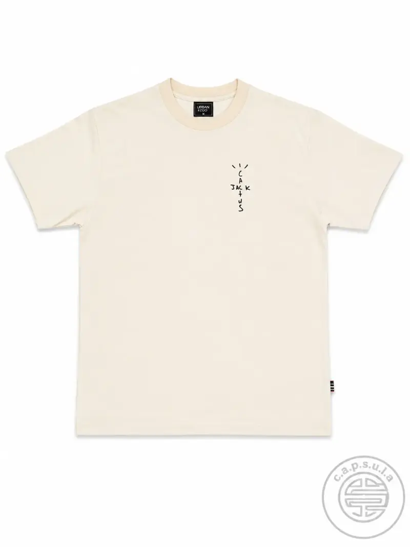 Polera Cactus Jack Travis Scott Beige - 4