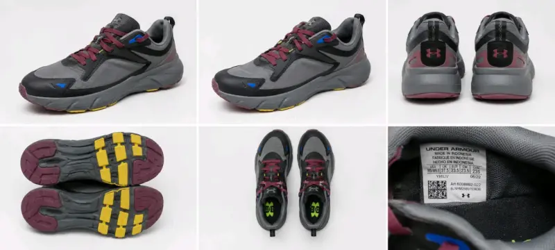 Zapatillas deportivas Under Armour grises - 1