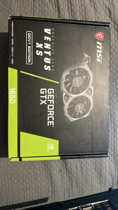 Tarjeta Gráfica MSI GeForce GTX 1650 Ventus XS - miniatura 1