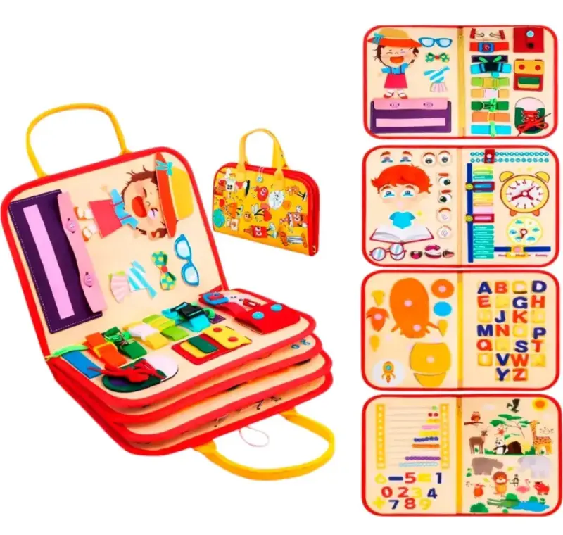 Maletín educativo infantil con actividades didácticas - 5