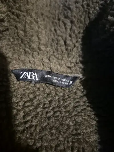 Chaqueta de cuero sintético con forro Zara - miniatura 2