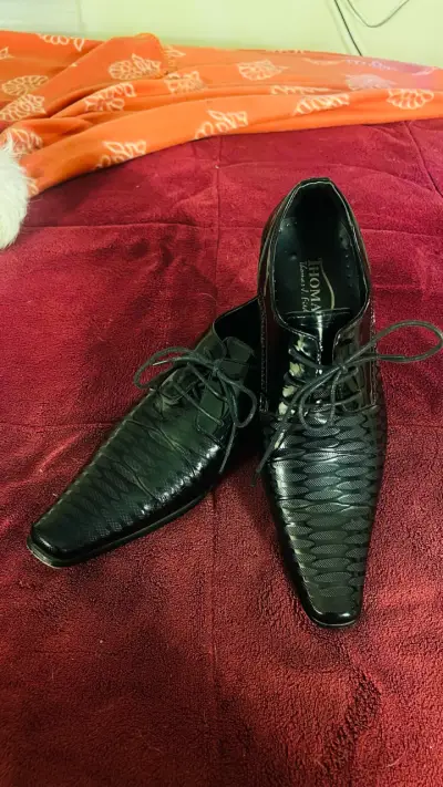 Zapatos de vestir negros Thomas J. Fiedler - miniatura 1