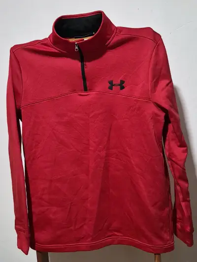 Polerón deportivo rojo Under Armour para hombre - miniatura 1