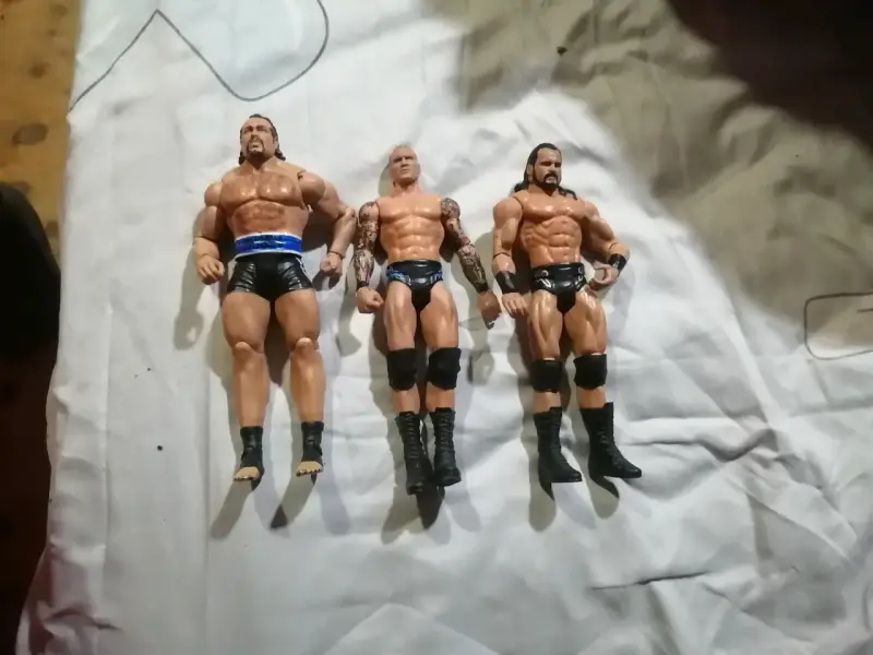 Figuras de acción de luchadores de lucha libre