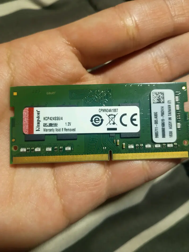 Memoria RAM Kingston 4GB DDR4 2400MHz PARA notebok - 2