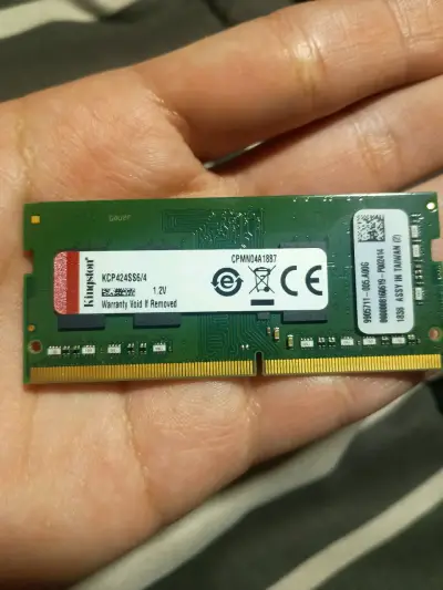 Memoria RAM Kingston 4GB DDR4 2400MHz PARA notebok - miniatura 2