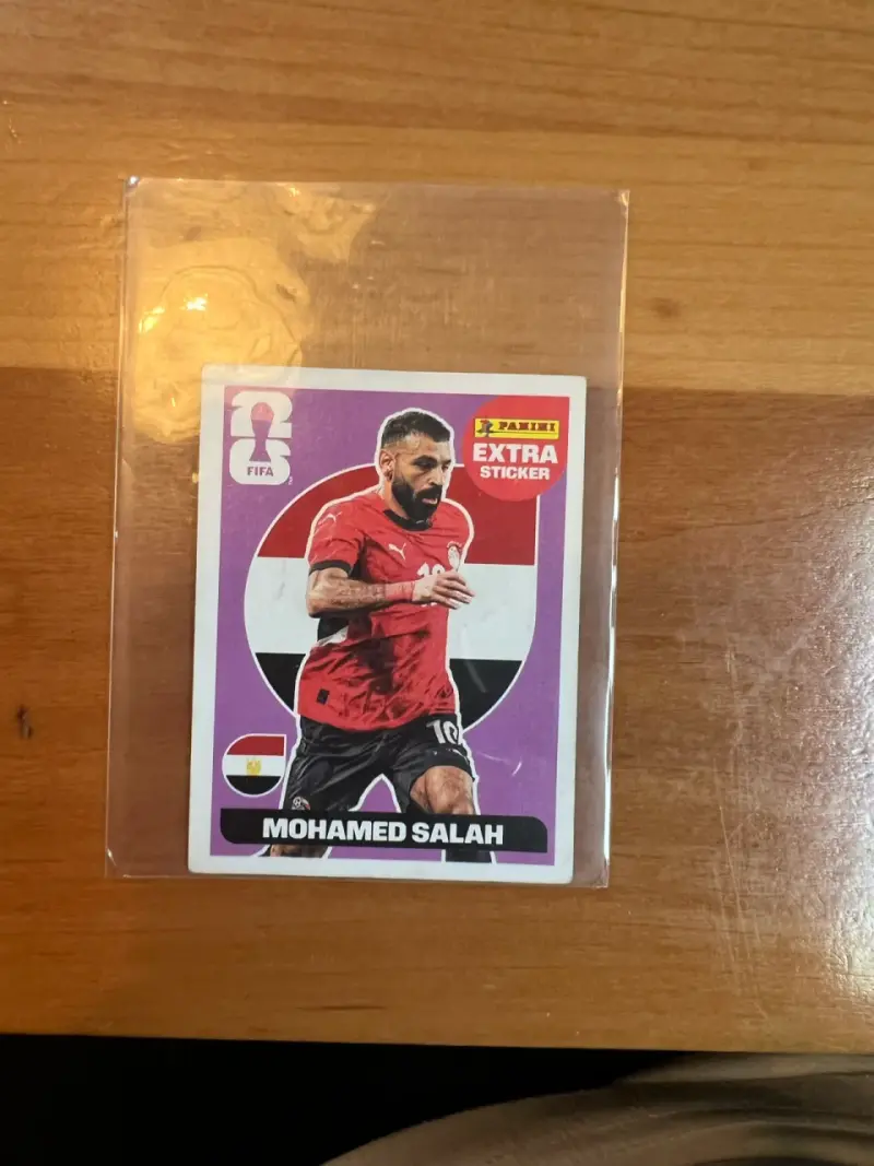 Lámina Panini Extra Sticker Mohamed Salah FIFA 20 - 1