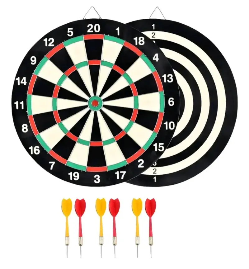 Juego de Dardos con Tablero Doble Cara - 2