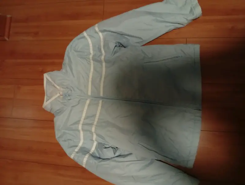Chaqueta deportiva azul claro Adidas para mujer - 1