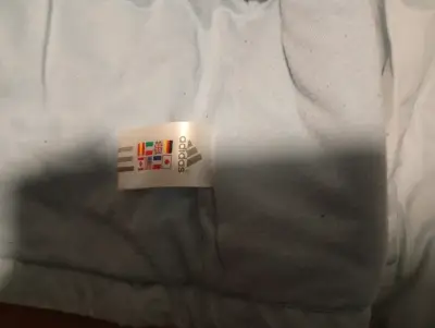 Chaqueta deportiva azul claro Adidas para mujer - miniatura 5