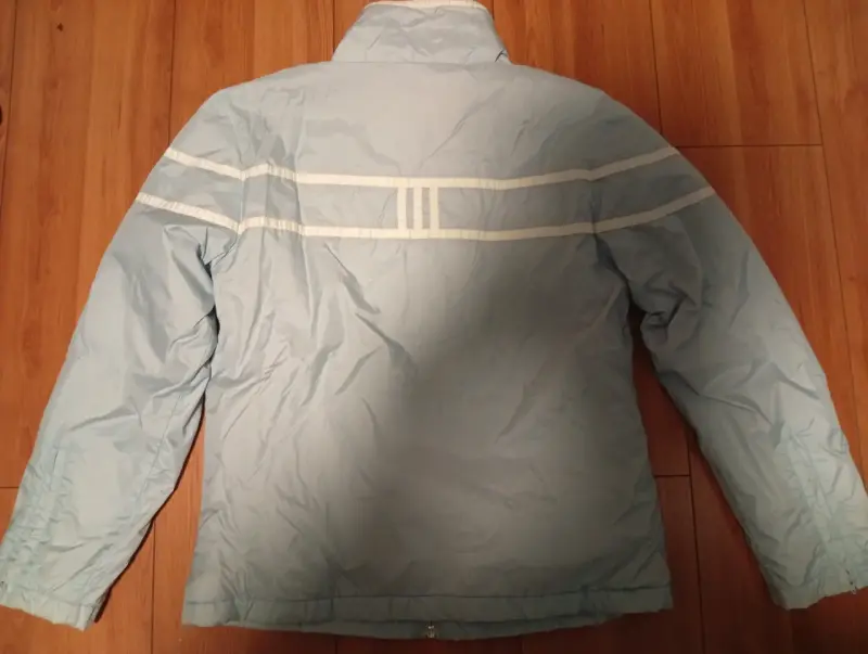 Chaqueta deportiva azul claro Adidas para mujer - 6