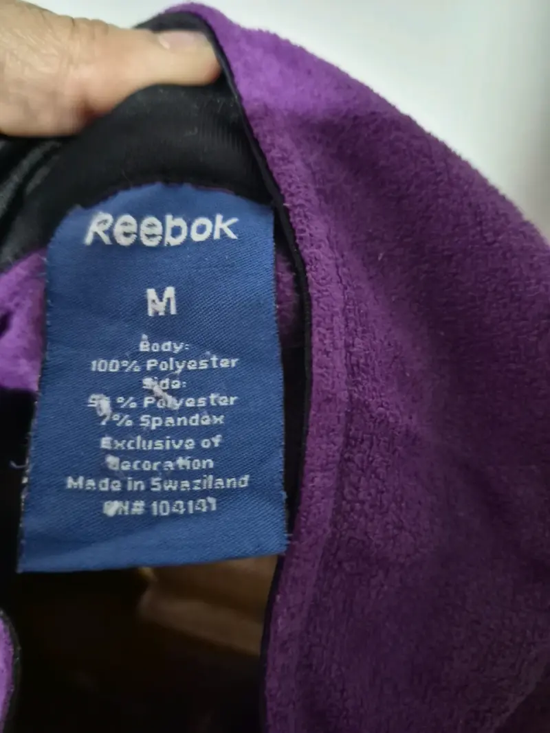 Polerón polar morado Reebok para mujer - 3