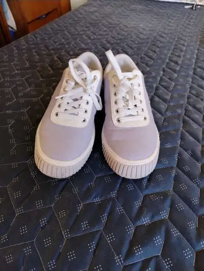 Zapatillas casuales blancas para mujer CAT - miniatura 1