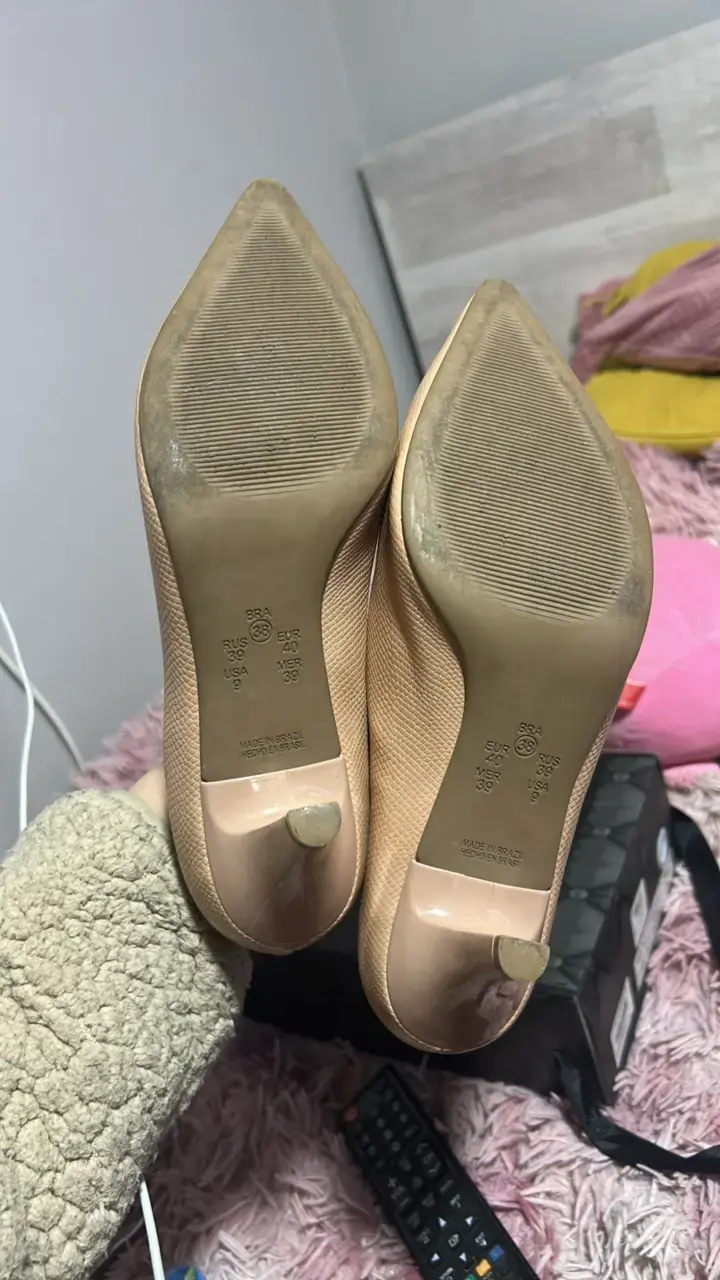 Zapatos de tacón beige - 2