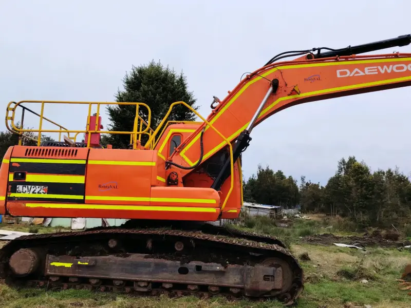 Excavadora Daewoo 225 año 2005 oruga - 2