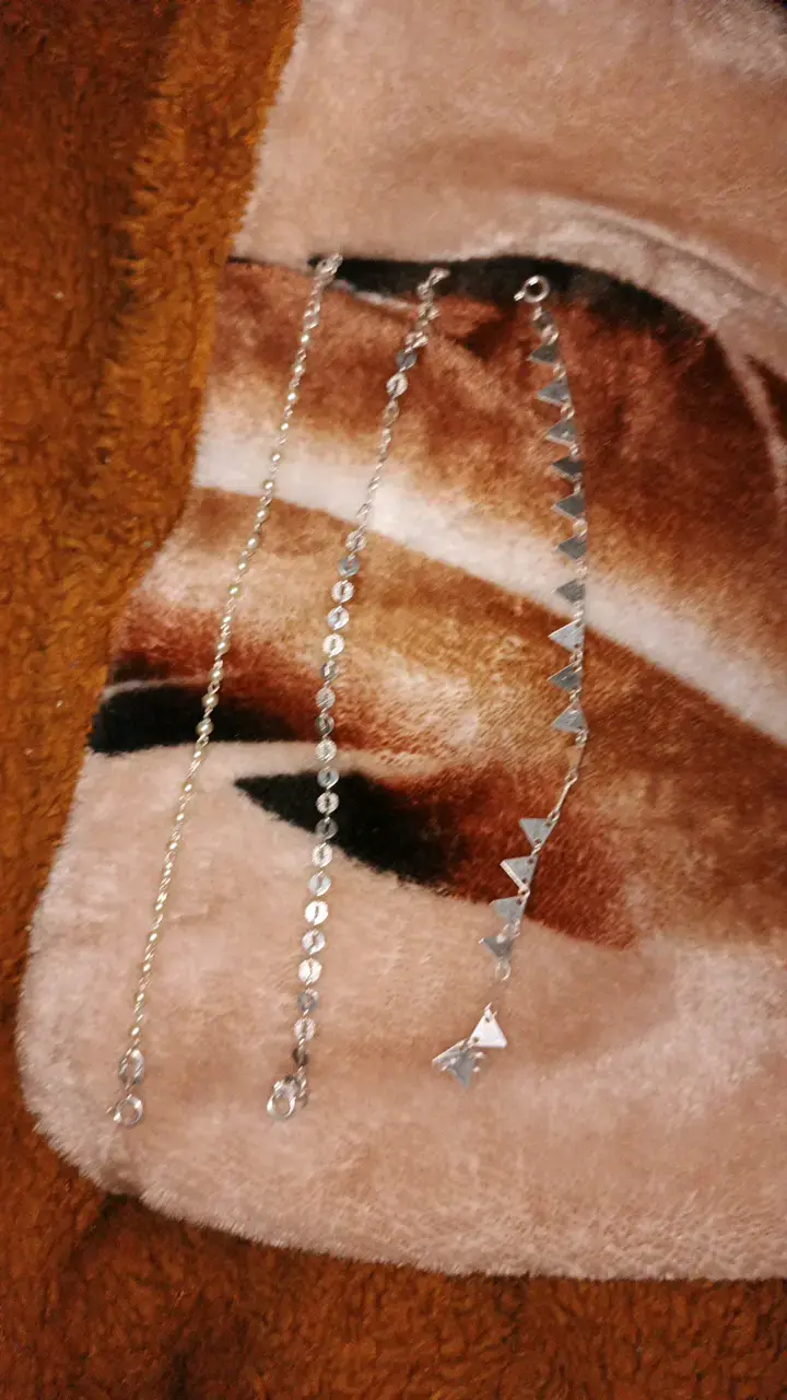 Hermosa pulsera de plata para mujer