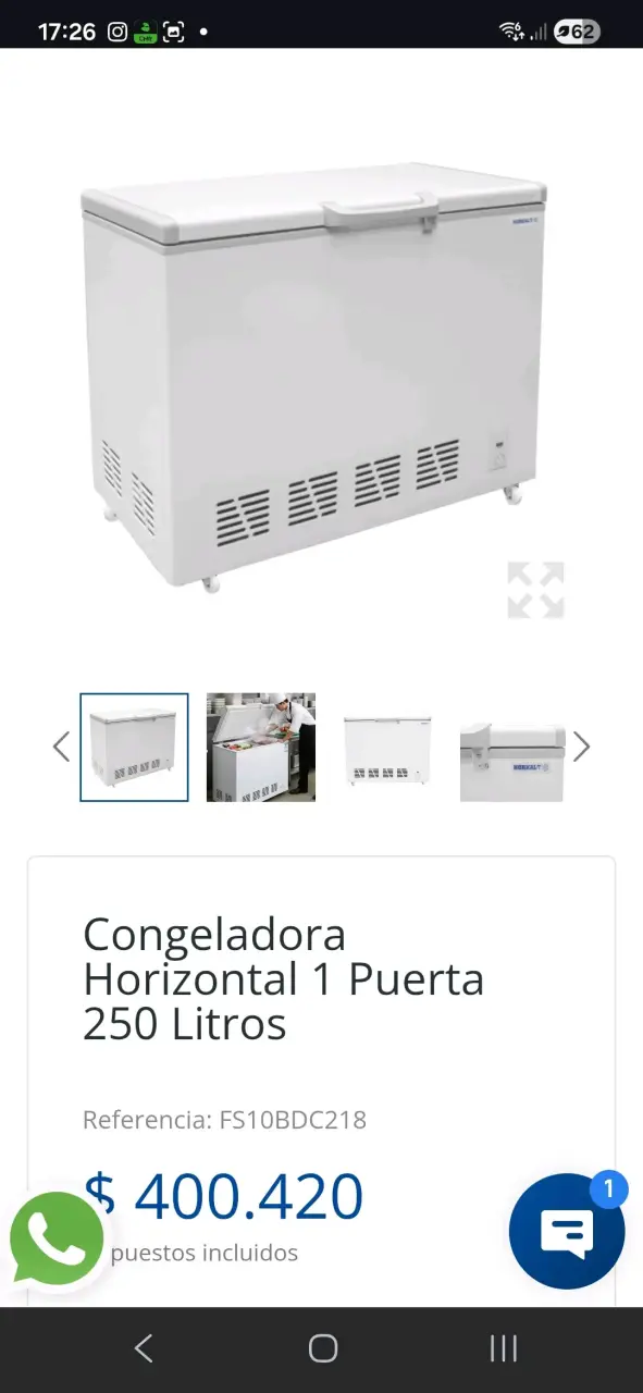 Congelador IMAHE 250 Lts - 4