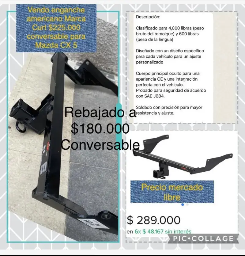 Enganche Americano Curt para Mazda CX-5 - 4