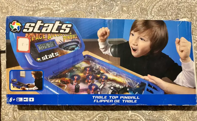 Pinball de Mesa Space Adventure Stats - 3
