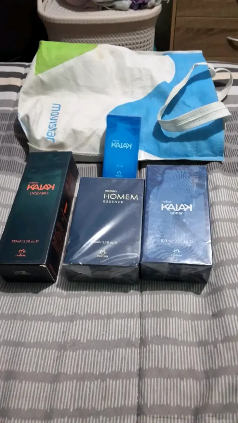 Set de Perfumes Natura Kaiak y Homem - 1