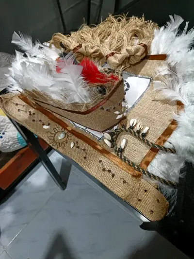 Disfraz de danza tradicional con accesorios - miniatura 3