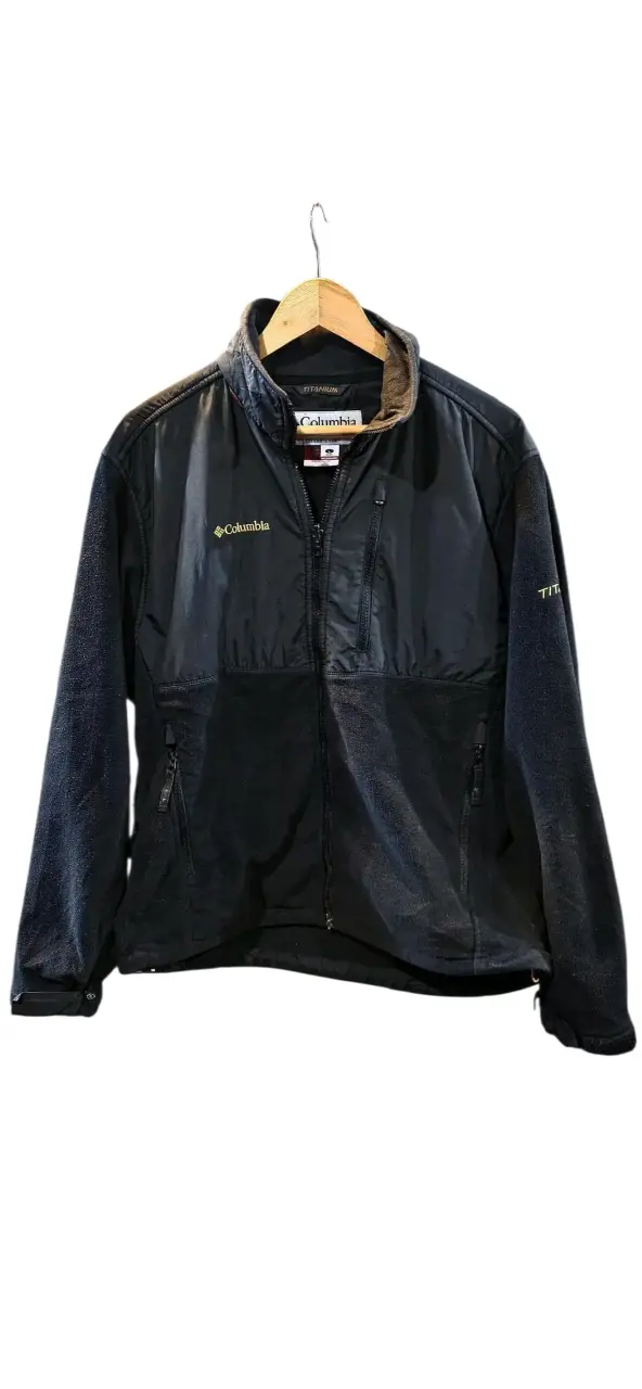 Chaqueta Columbia Titanium Negra para Hombre - 1