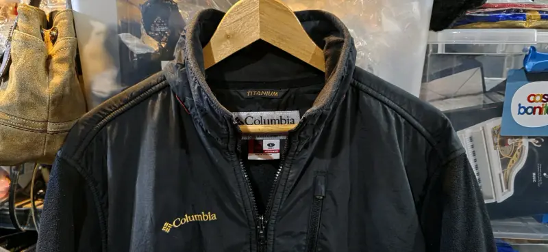 Chaqueta Columbia Titanium Negra para Hombre - 3