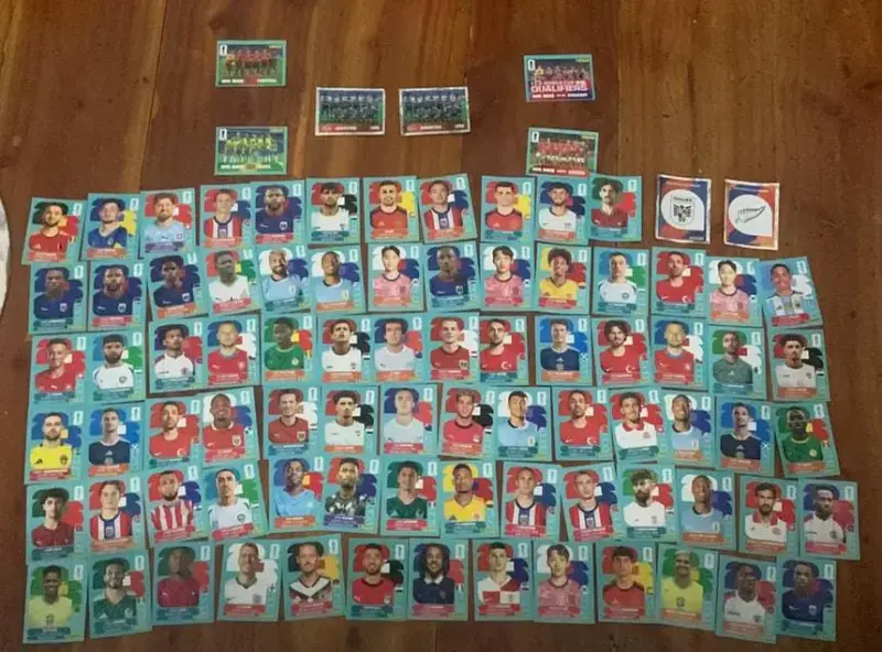 Colección de láminas de fútbol mundial - 1