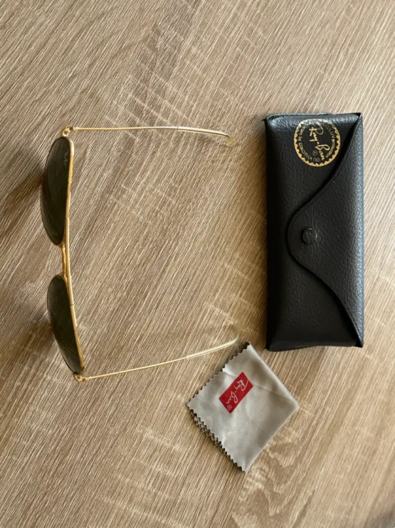 Gafas de sol Ray-Ban Aviator doradas Mujer - 2