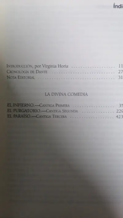 Libro La Divina Comedia de Dante Alighieri - miniatura 5