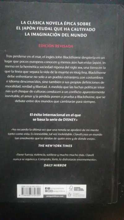Libro Shogun de James Clavell Edición Revisada - miniatura 2