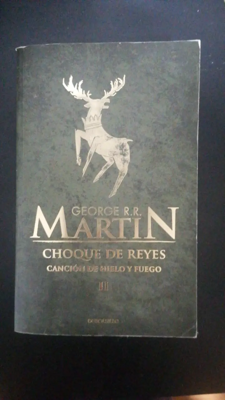 Libro Choque de Reyes de George R.R. Martin
