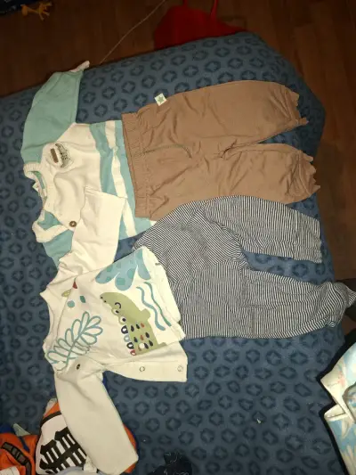 Conjunto de ropa para bebé invierno y verano - miniatura 1