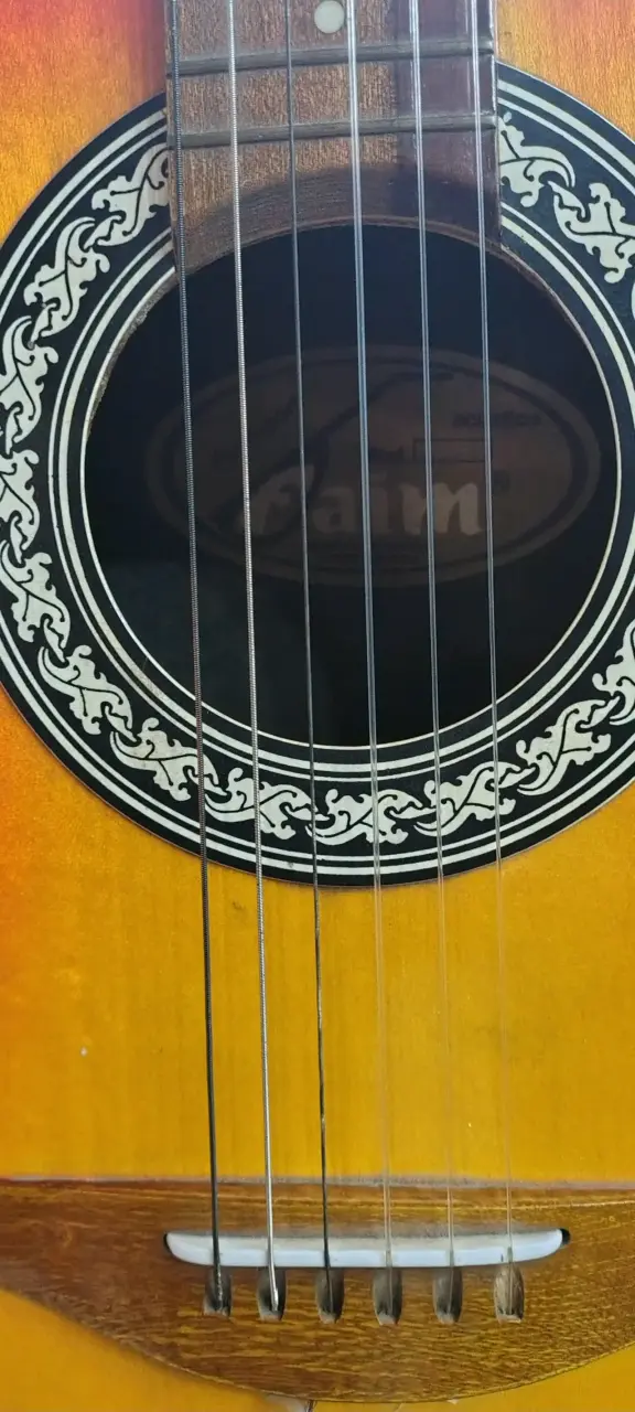 Guitarra acústica Faim color sunburst - 1