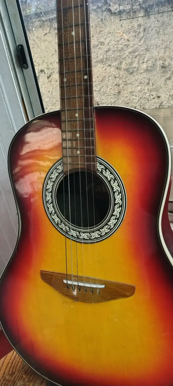 Guitarra acústica Faim color sunburst - 2