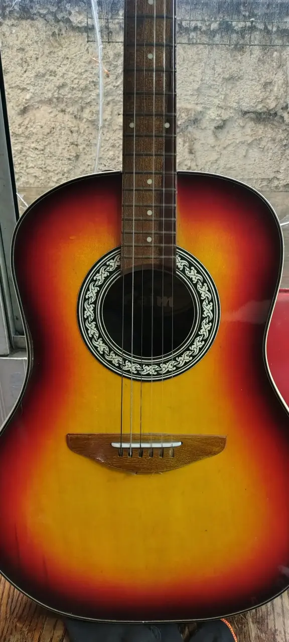 Guitarra acústica Faim color sunburst - 6