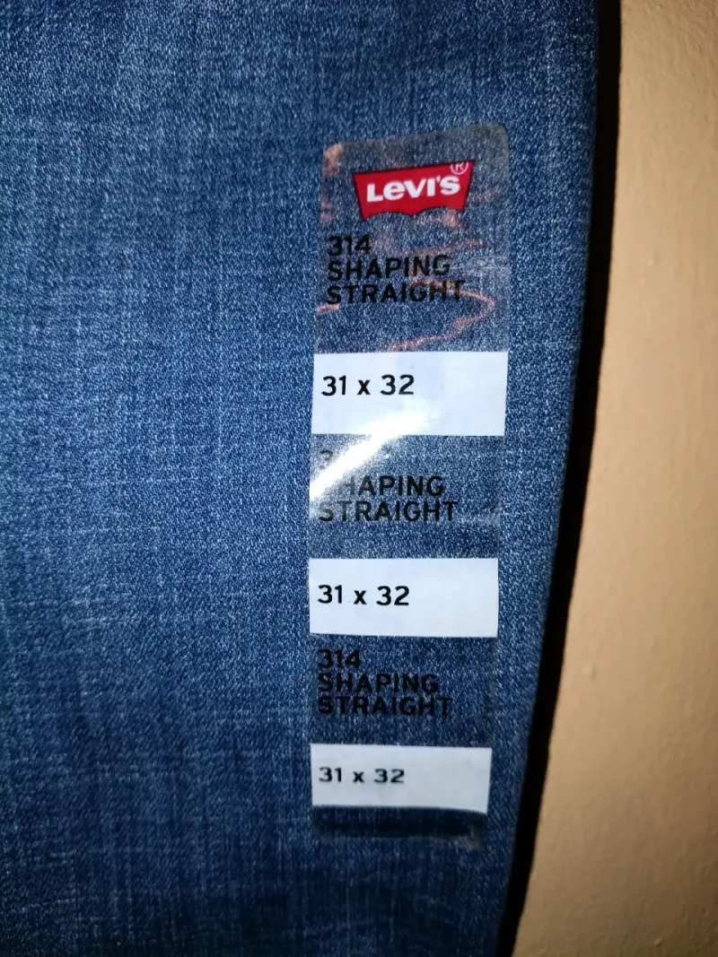 Jeans levis 314 shaping straight nuevos - 8