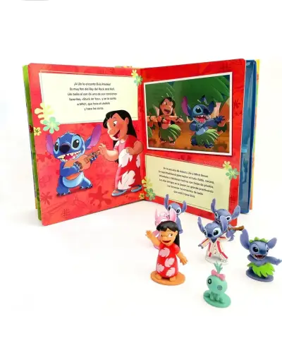 Libro de cuentos Disney Stitch con figuras - miniatura 2