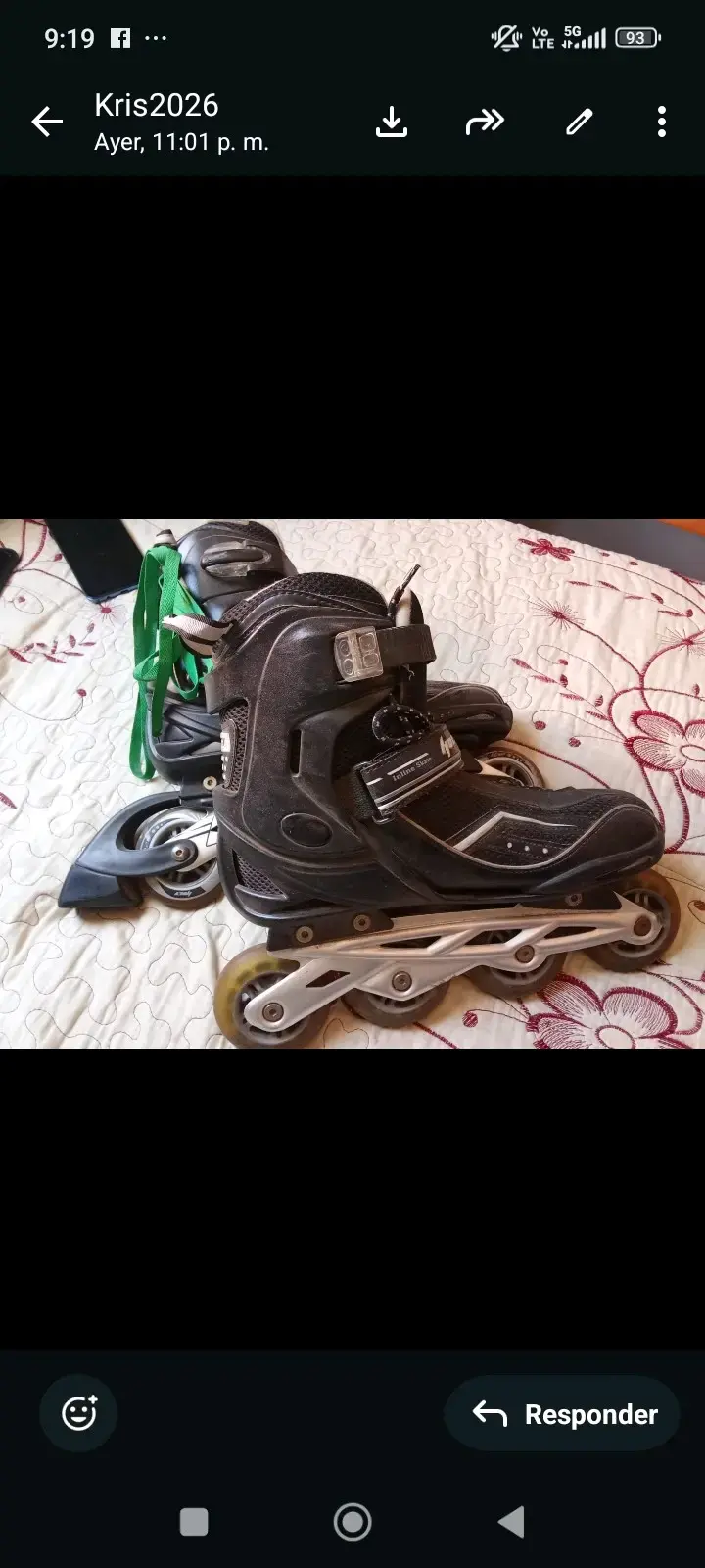 Patines en línea Hozzy negros con ajuste cómodo - 2