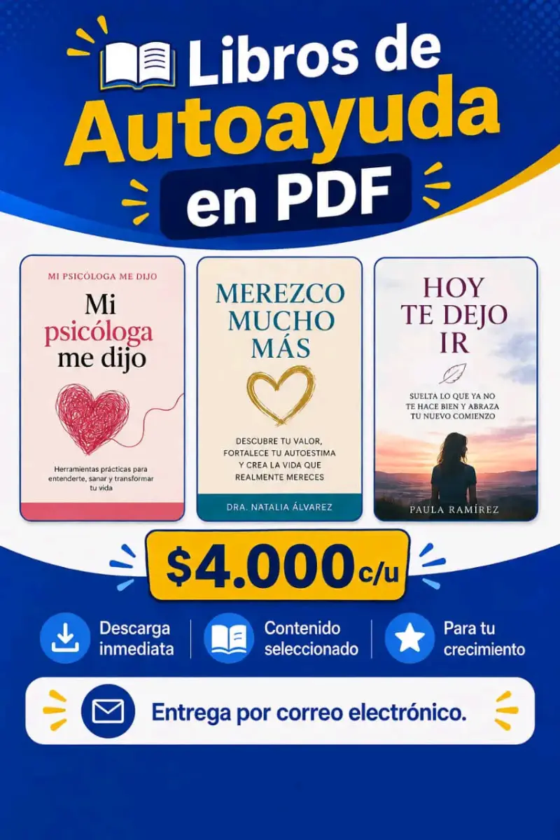 Pack de libros de autoayuda en PDF