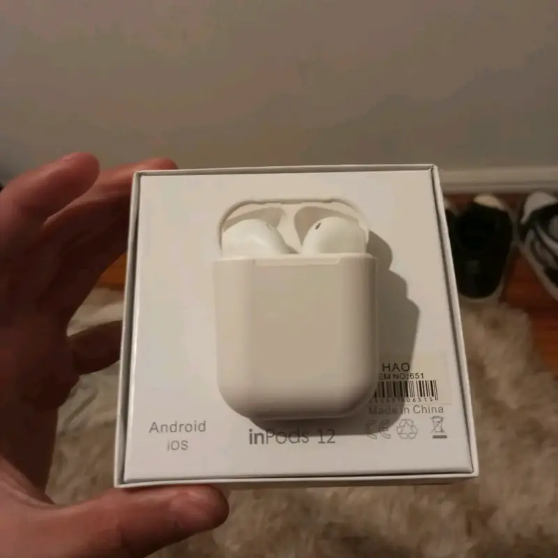 Auriculares inalámbricos inPods 12 blancos