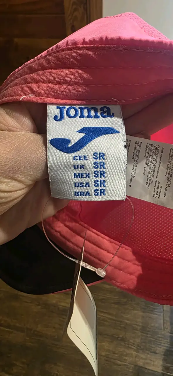 Gorro deportivo Joma rosado de microfibra - 3