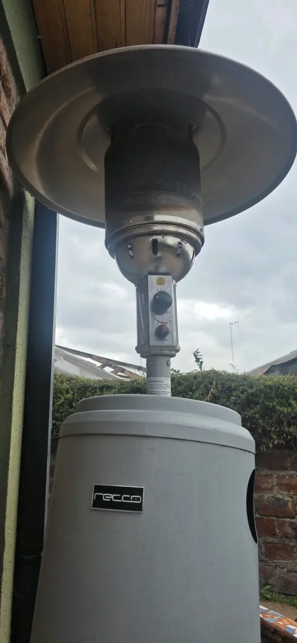 Calefactor de Patio a Gas Recco
