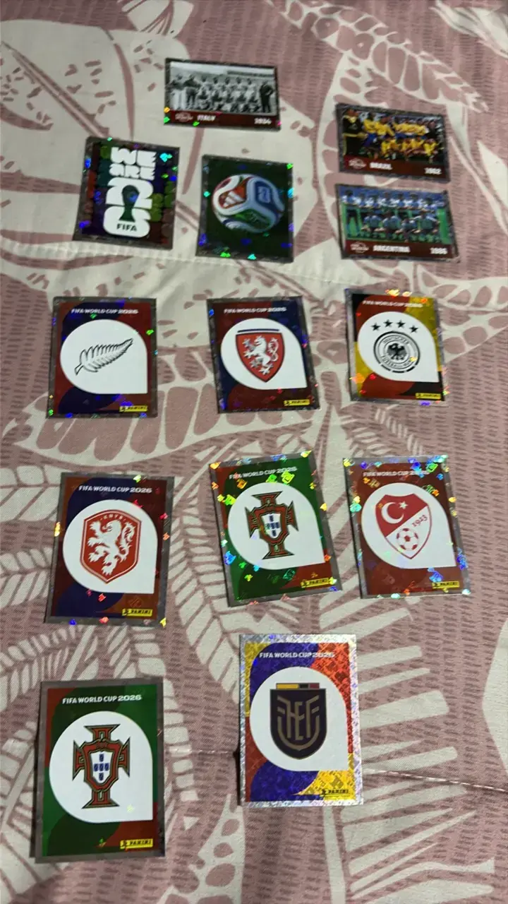 Colección de láminas Panini Copa Mundial FIFA